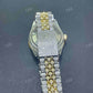 Rolex Jubilee Yellow White Bust Down VVS Moissanite Watch For Men customdiamjewel