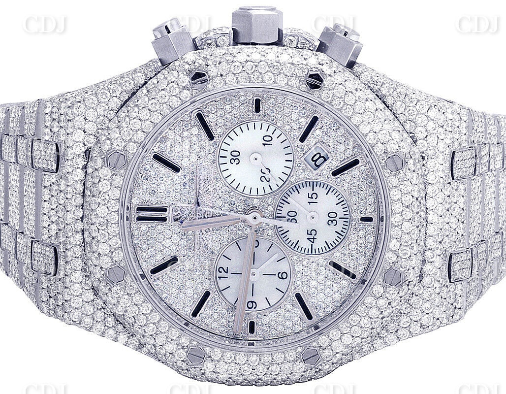 AP Modified Lab Grown Diamond Watch customdiamjewel