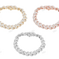 Wave Link Moissanite 925 Sterling Silver Unisex Bracelet hip hop jewelry customdiamjewel