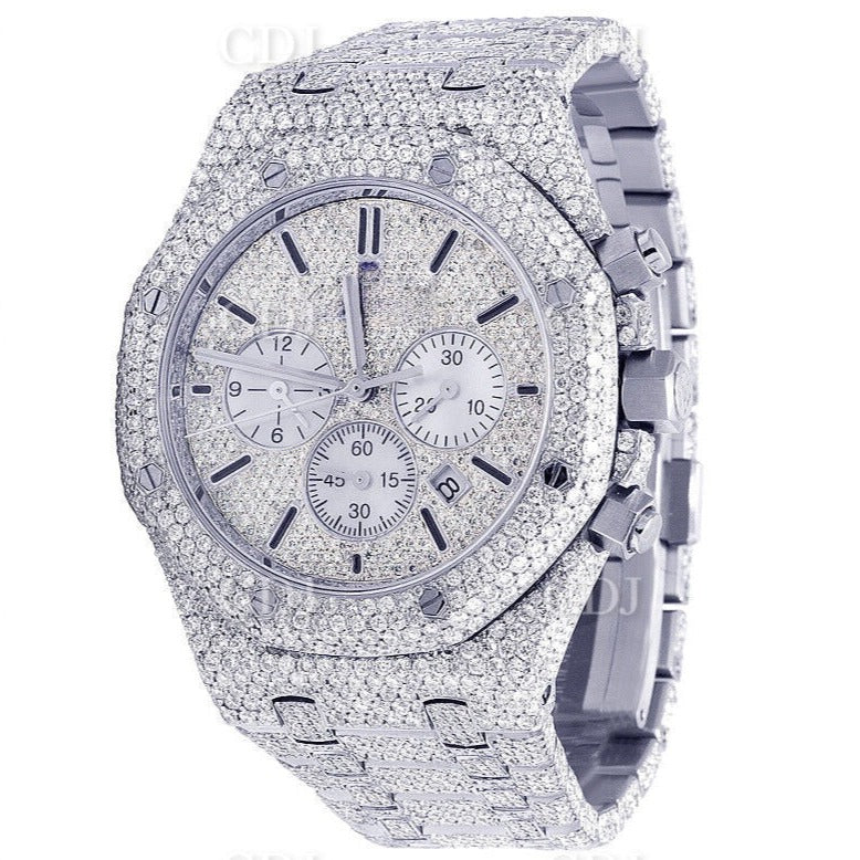 AP Modified Lab Grown Diamond Watch customdiamjewel