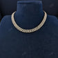 Sterling Silver Diamond Cuban Chain hip hop jewelry CustomDiamJewel   