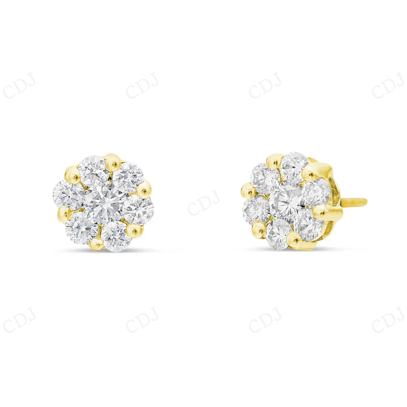 0.50ct Moissanite Diamond Custom Stud Earrings Stud earrings CustomDiamJewel