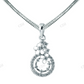 Sterling Silver Elegant Flower Moissanite Pendant hip hop jewelry CustomDiamJewel