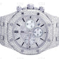 AP Modified Lab Grown Diamond Watch customdiamjewel