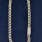 Sterling Silver Diamond Cuban Chain hip hop jewelry CustomDiamJewel   