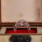 3.40 CTW Lab-Grown Diamond Milgrain Cluster Engagement Ring