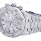 AP Modified Lab Grown Diamond Watch customdiamjewel