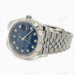 Blue Dial Stainless Steel Rolex Watch customdiamjewel