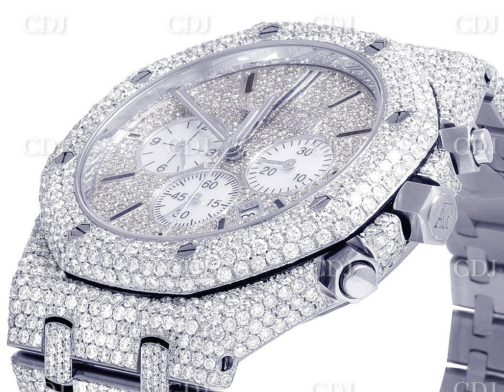 AP Modified Lab Grown Diamond Watch customdiamjewel