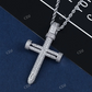 Premium Iced Out Moissanite Cross Pendant For Men hip hop jewelry CustomDiamJewel