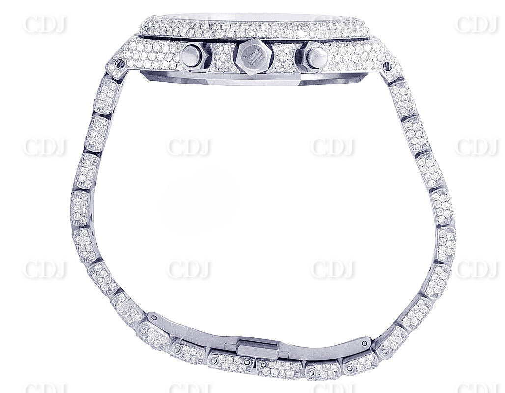 AP Modified Lab Grown Diamond Watch customdiamjewel