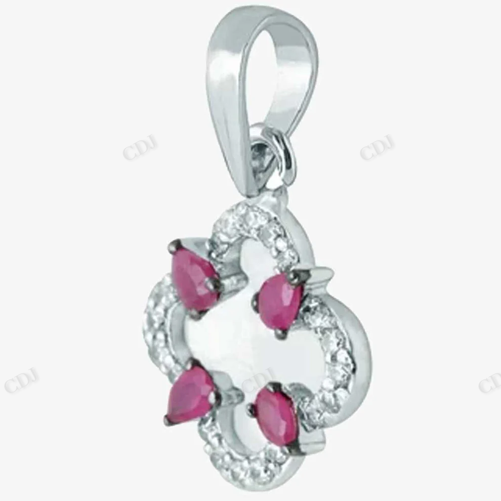 Sterling Silver Fancy Shape Pendant hip hop jewelry CustomDiamJewel