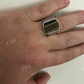 Silver Tiger's Eye Mens Signet Ring  customdiamjewel   