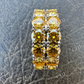 Canary Moissanite Hip Hop Ring  customdiamjewel   