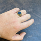 14K Solid Gold Black Onyx Ring  customdiamjewel   