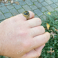 14K Solid Gold Black Onyx Ring  customdiamjewel   