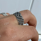 Weave Wedding Band  customdiamjewel   