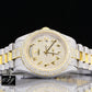 Luxury Stainless Steel Wrist Watch Custom Gold Plated Rolex Men's Watch customdiamjewel