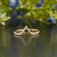 V-Shaped Lab-Grown Diamond Band customdiamjewel