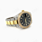 Customized Small Bezel Yellow White Moissanite Watch customdiamjewel