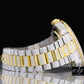 Luxury Stainless Steel Wrist Watch Custom Gold Plated Rolex Men's Watch customdiamjewel