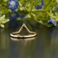 V-Shaped Lab-Grown Diamond Band customdiamjewel