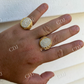Customized Hip Hop Diamond Ring  customdiamjewel   