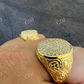 Customized Hip Hop Diamond Ring  customdiamjewel   
