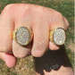 Customized Hip Hop Diamond Ring  customdiamjewel   