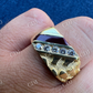 14K Gold Men's Hip Hop Ring  customdiamjewel   