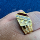 14K Gold Men's Hip Hop Ring  customdiamjewel   