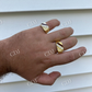 14K Gold Men's Hip Hop Ring  customdiamjewel   