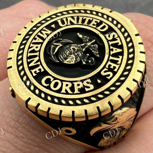 14k Gold Men's Ring  customdiamjewel   