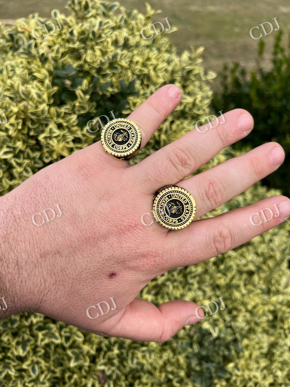 14k Gold Men's Ring  customdiamjewel   