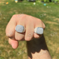 Iced Out Round Diamond Hip Hop Ring  customdiamjewel   