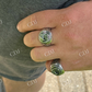 14K Gold Eagle Men's Hip Hop Ring  customdiamjewel   
