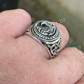 14K Gold Eagle Men's Hip Hop Ring  customdiamjewel   