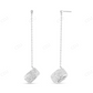 1.5 CT Moissanite Diamond Cuff Drop Earrings Stud earrings CustomDiamJewel