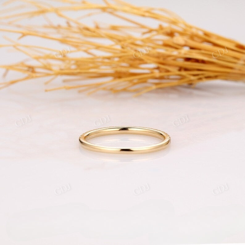 0.15CTW Half Eternity Lab Grown Diamond Wedding Band  customdiamjewel   