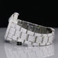 Custom Stainless Steel Round Case Rolex Wrist Watch customdiamjewel