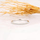 0.15CTW Half Eternity Lab Grown Diamond Wedding Band  customdiamjewel   