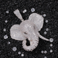 Fully Iced Out Unique Elephant Head Pendant hip hop jewelry CustomDiamJewel