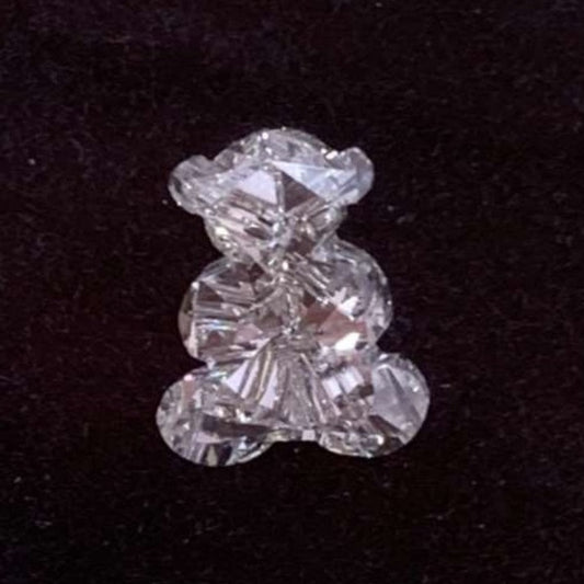 Teddy Bear Shape Lab Grown Diamond