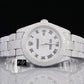 Moissanite Diamond Watch Hip Hop Jewelry For Men's Function Wear customdiamjewel