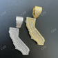 HipHop California State Shape Pendant  customdiamjewel   