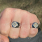 Unique Two Tone Pinky Diamond Ring  customdiamjewel   