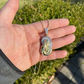 Gold Baguette Virgin Mary Iced out Pendant  customdiamjewel   
