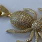 Round Diamond HipHop Spider Pendant  customdiamjewel   
