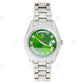 Green Dial Rolex Iced Out VVS Diamond Watch customdiamjewel