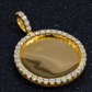 3.40 CTW Iced Out Moissanite Memory Pendant hip hop jewelry CustomDiamJewel
